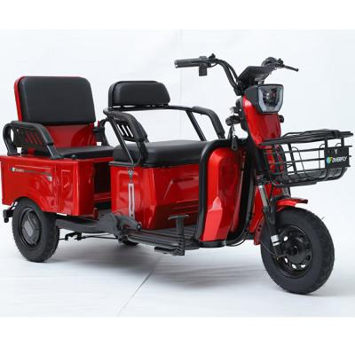 China Useful Various Functions Passenger Cargo Scooter Electric Cargo Three Wheel Electric Tricycle for sale