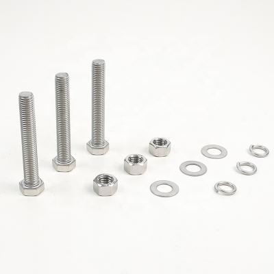 China Stainless Steel Hexagon Construction Socket Bolts 201 304 316L Stainless Steel Bolts for sale