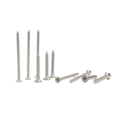 China Low Price High Quality Stainless Steel Nails Flat 304 316 Stainless Steel Screws for sale