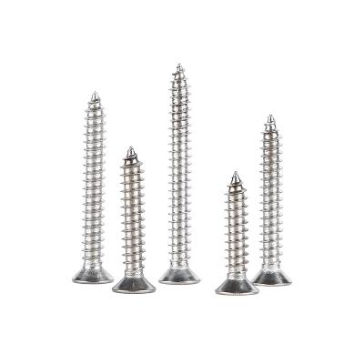 China Flat Factory Wholesale Wear And Compression Stainless Steel Screws Self Tapping Screw for sale