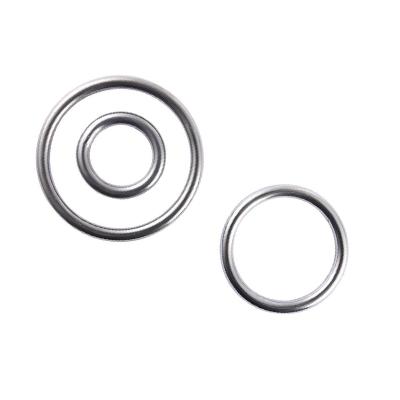 China Wholesale Industry Home Improvement Hardware 304 316 Stainless Steel Round Polished Circle O Ring for sale