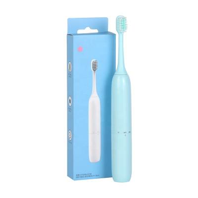 China Cheap Adult IPX7 Toothbrush Head Waterproof Replaceable AA Battery Replaceable Battery Toothbrush for sale