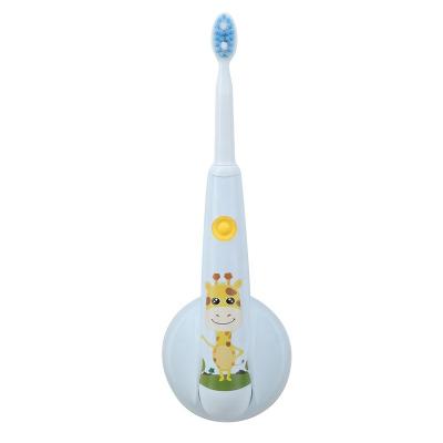 China 2022 rechargeable new design sucked on the wall brush waterproof rechargeable replaceable head electric ultrasonic toothbrush for kids for sale