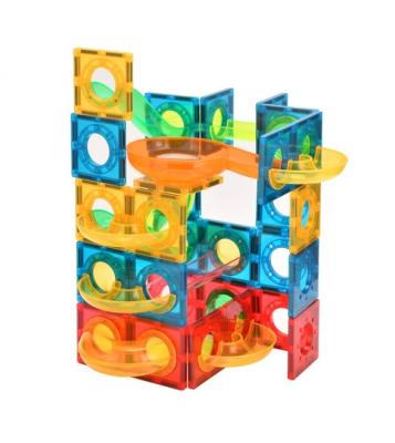 China Educational Building Connecting YQ 162pcs Set DIY Building Marble Race Race Track Building Block Children's Maze Ball Roll Toys Children's Games for sale