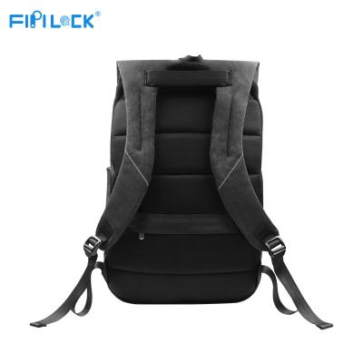 China With Waterproof USB 2022 Fingerprint Lock Anti-theft Lock Backpack Men's Smart Handbag Bag for sale