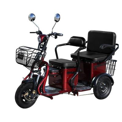 China Multifunctional electric tricycle older /high quality electric tricycle older mobility scooter with 3 seats EBIKE for sale