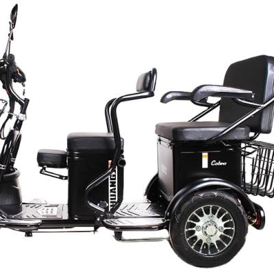 China Chinese Wholesale 600 Watt Lead Acid Electric Vehicle Carbon Steel Electric Tricycle 3 Wheels for sale