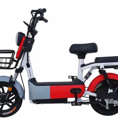 China WOSU Carbon Steel Two Wheels Motorcycle Electric Motor Bike 350W Fastest Electric Bike For Adult for sale