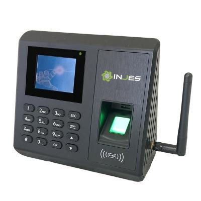 China INJES WIFI RFID Time Attendance System Wireless WEB Card Biometric Fingerprint Reader With GPRS 10 for sale