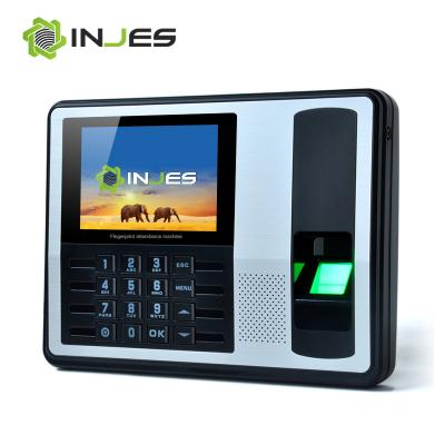 China INJES MYA7 TCP IP 4inch Screen Biometric Fingerprint Time Reader Time Attendance System 1 for sale