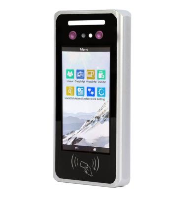 China Motion Detection Software INJES Dynamic Face Recognition System Dual Camera GT Security IN Time Attendance Access Control Facial Terminal for sale