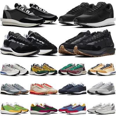 China Vaporwaffle Fragment Running Shoes X Running Sesame Rubber Men's VDL Men's Nylon Waffle Mens Outdoor Women's Trainers Secret Sneakers for sale