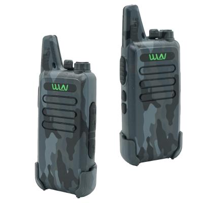 China Hot Sale 2pcs A Walkie Talkie Walkie Talkie WLN Hot Selling 2pcs A Walkie Talkie Pairs OEM Two Way Walkie Talkie Camouflage Color 1500mAh Li-ion Battery KD-C1 for sale