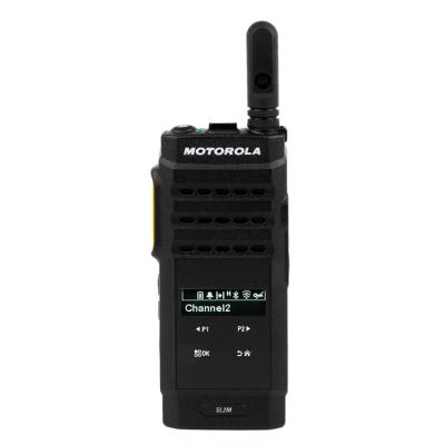 China Professional Motorola Digital SL2M Portable Slim Security Communication VHF/UHF Two Way Radio Walkie Talkie Instant Conference for sale