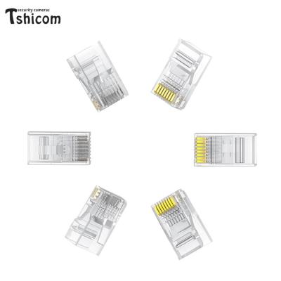 China High Quality Network CCTV Camera RJ45 Connector Cat5e cat6 cat6a utp/FTP Network Cable Connectors for sale