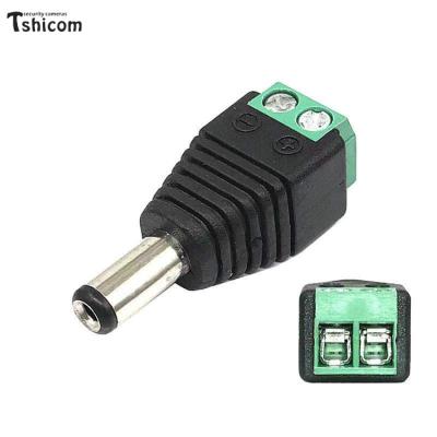 China audio & visual & High Quality 50ohm DC, 75ohm 5.5mmx2.1mm P4 12v DC Power Jack Zinc Alloy Connector for CCTV Camera for sale