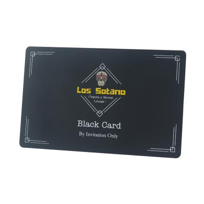 China Europe factory design free matte black business card custom matte black printing card for sale