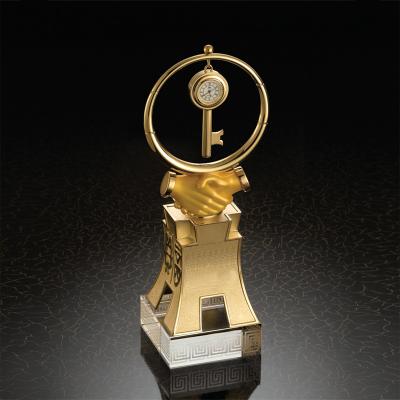 China Wholesale Europe Metal Glass Trophy Free Design Crystal Trophy For Music Events for sale