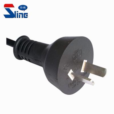 China Home Appliance IRAM Argentina 2 Pin Power Cord Plug 2063 With Argentina Two Prong Power Cable for sale