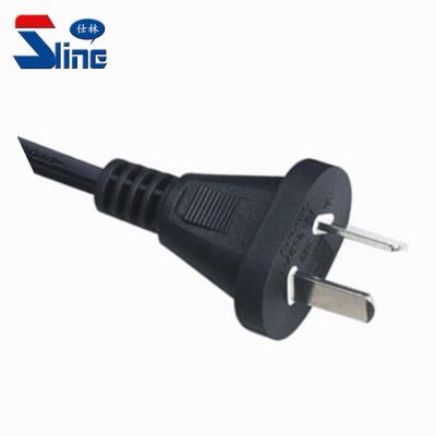 China Home Appliance IRAM Argentina 2 Prong Power Cord Plug 2063 With Argentinian Power Cable IRAM Approval for sale