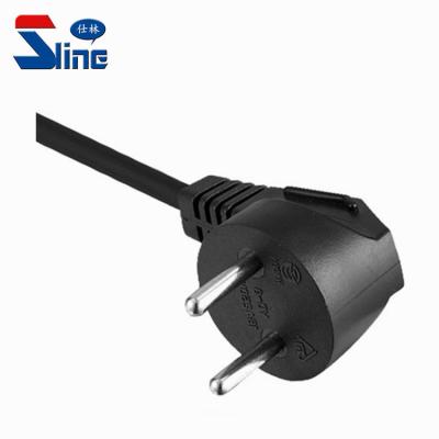 China Home Appliance Israel 2 Pin Power Cord Plug With Mains Wire Israeli SII Certification 16A 250V for sale