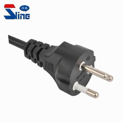 China Home Appliance Thailand 3 Pin Power Cord Plug With Mains Cable TISI Standard for sale