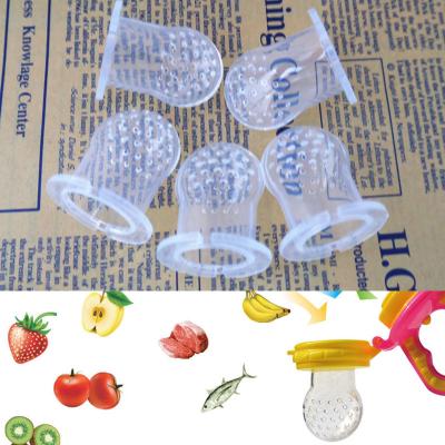 China Feeding Nipple Feeding Toy Infant Soother Soft Feeder Soft Feeder Silicone Baby Nipples Fruit Nibbler Soother Bottle Dummy Clip Chain for sale