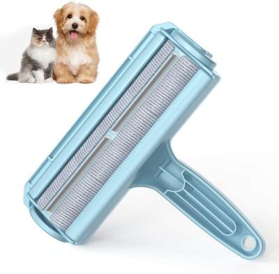 China Wholesale Amazon Self Cleaning Pet Grooming Roller Cat Pet Dog Brush Pet Stocked Top Selling Hair Remove Te koop