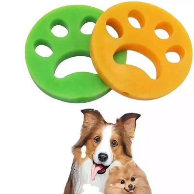 中国 OEM&ODM 10*10cm Furniture Sticky Laundry Device Fur Catcher Floating Stored Dog and Cat Silicone Pet Hair Removal 販売のため