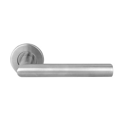 China Modern High Quality Security Door Lever Handles Wooden Interior Lock,Door Handle Interior en venta