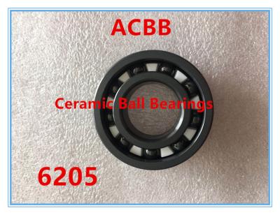 China Ceramic Bearing PEFT Cage Long Lifespan Ceramic Ball Bearings for Industrial Machinery for sale