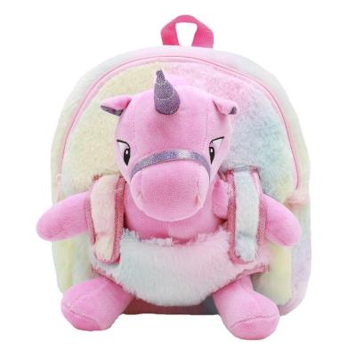 China Other Plush Doll Toy Toddler Travel Bag Preschool Shoulder Cute Backpacks For Girls for sale