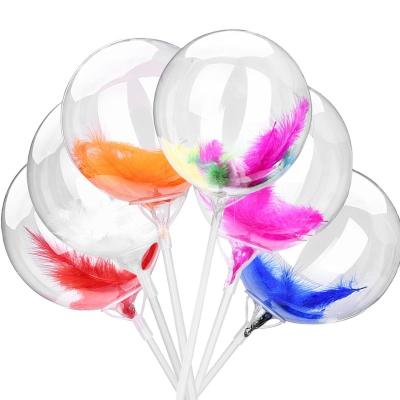 China Hot sale popular decoration valentine's day heart shape LED balloon with light for lovers other wedding decorate LED balloon for sale