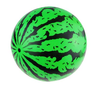 China Factory direct thickened camp discount ball watermelon watermelon water ball popular 9 inch decoration beach ball ball thickened for sale