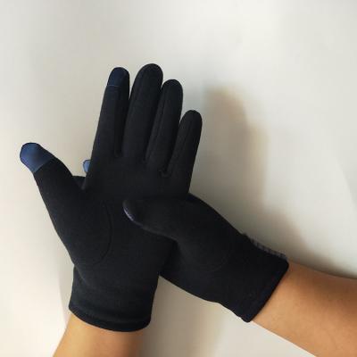 China Daily life factory direct wholesale winter hat winter gloves and winter gloves woman black gloves knit for sale