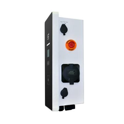 China . 220v/32a 3 Phase Integrated AC Ev Wallbox Charging Station For Electric Vehicle Fast Charging for sale