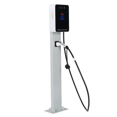 China China-chic high quality China-chic new ev charger 7kw 32a GB/T ac charging station floor standing car for sale