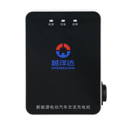 China China-chic new home use ev wallbox charger 7kw 32a GB/T AC charging station for car ev charging battery for sale