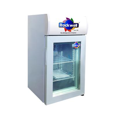 China SD40B 40L Mini Commercial Single-temperature Popsicle Ice Cream Cheese Cheese Display Freezer With Logo Customized for sale