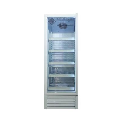 China Meisda SC235L Single-temperature Straight Glass Door Cooler 235L Supermarket Commercial Beverage Display Fridge for sale