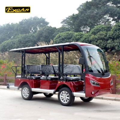 China 11 Seats Electric Sightseeing Bus Electric Sightseeing Bus Power Driven Bus 25% for sale