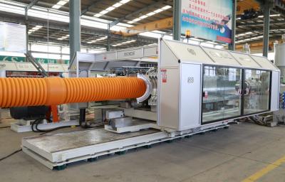 China High Speed Horizontal Corrugated Pipe Equipment Water Cooled Pipe Corrugator for sale