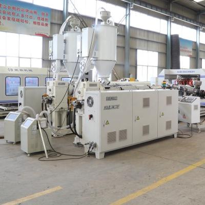 China Automatische spiraalgolfbuis-extruder HDPE PP-buiscorrugator van kunststof Te koop