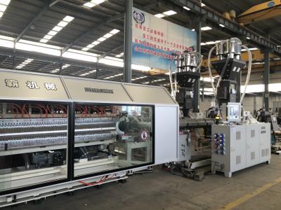 China PP PE PVC Double Wall Corrugated Sewage Pipe Production Line 220kW High Productivity for sale