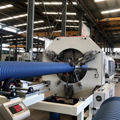 China Easy Operation Automatic Corrugated Tube Machine PP Drainage Pipe Production Line for sale