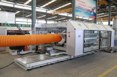 China High Speed PP PE Corrugated Tube Making Machine For Building, Construction for sale