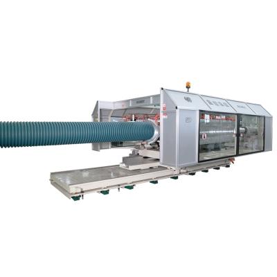 China PE/PP Dual Single Layer Corrugated Pipe Equipment And Forming Machine for sale