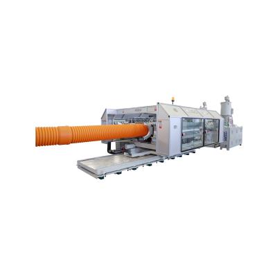 China Dual Wall Corrugated Pipe Making Machine For Pipe Diameter 90MM - 630MM for sale