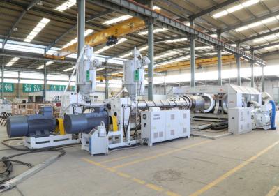 China PLC Control System Drainage And Sewage Double Wall Corrugated Pipe Extrusion Line for sale