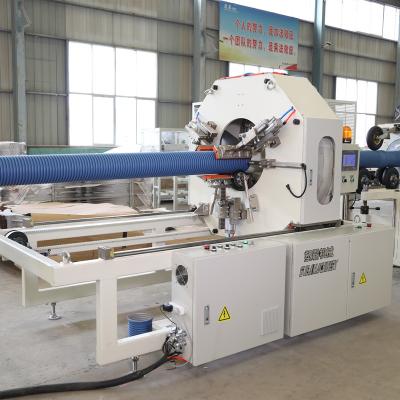 China Water Cooling HDPE PE Corrugated Flexible Pipe Machine Making Equipment For Drainage for sale